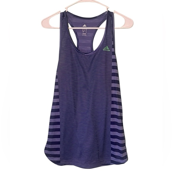 adidas Tops - Adidas Climalite Purple Racer back tank. Size small GUC